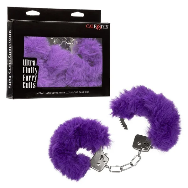 California Exotics – Ultra Fluffy Furry Handcuffs – Purple