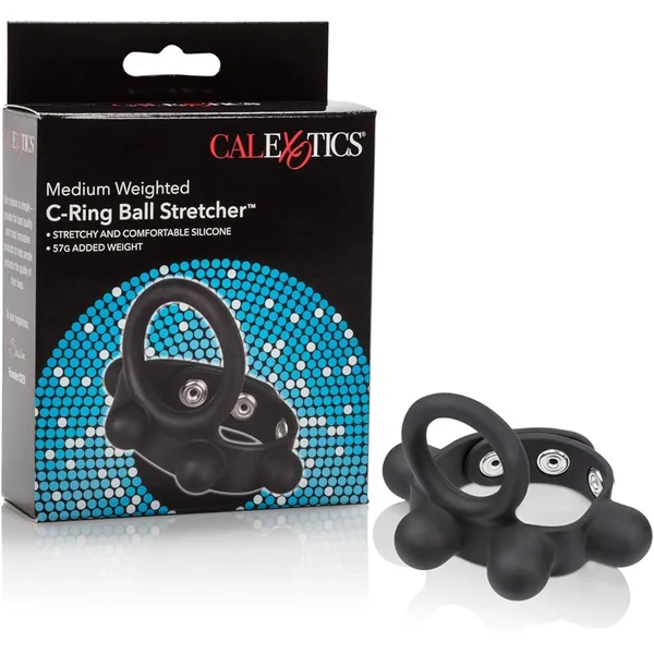 California Exotics Weighted C-Ring Ball Stretcher Medium