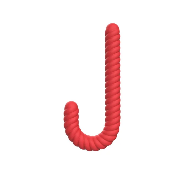 CandyHook – Silicone Butt Hook Plug - Spiral Cane Anal Plug