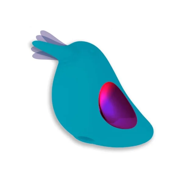 Caress Hummingbird Premium Rechargeable Fluttering Vibrator And Air Pulse Stimulator