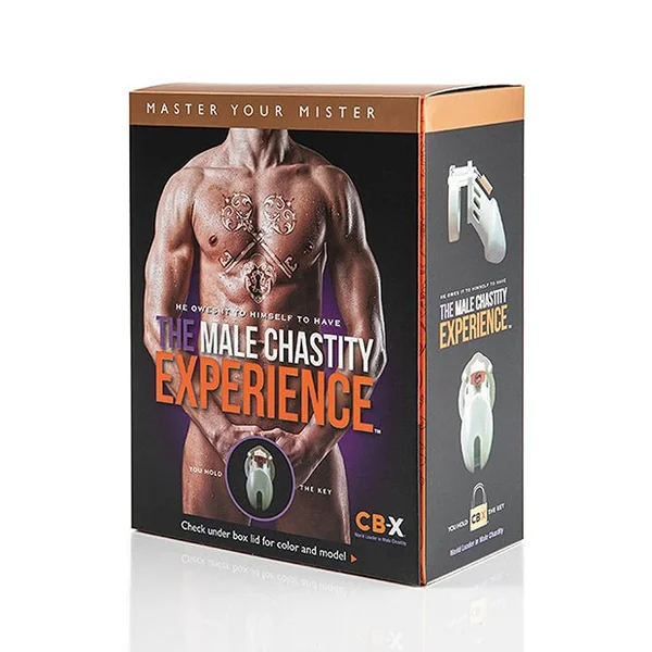 Cb-6000 2 1/2" Cock Cage & Lock Set - Black