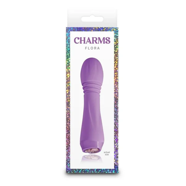Charms Flora Rechargeable Silicone Mini Vibrator