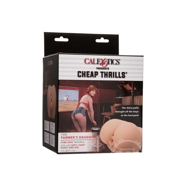 Cheap Thrills The Farmer's Daughter Stroker - Pussy - Vanilla