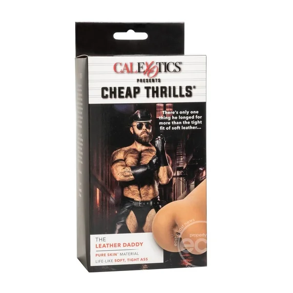 Cheap Thrills The Leather Daddy Stroker - Anal - Vanilla