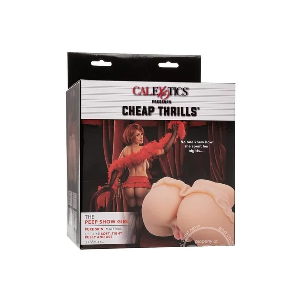 Cheap Thrills The Peep Show Stroker - Pussy - Vanilla