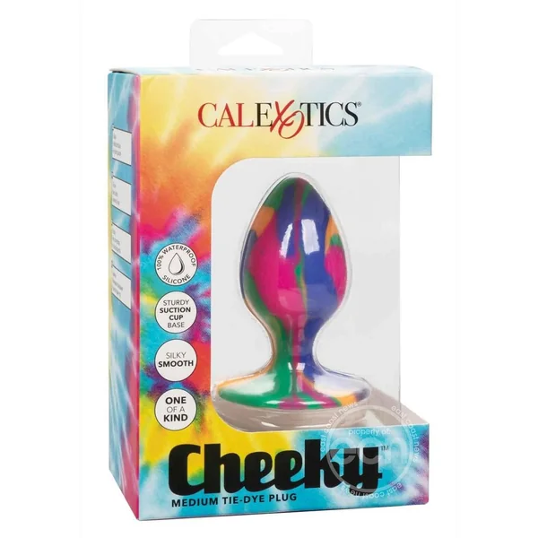 Cheeky Tie-Dye Silicone Plug Medium - Multicolor