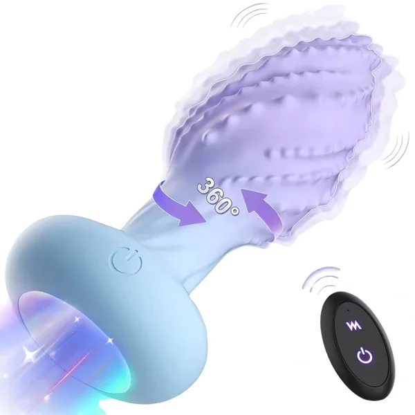 CheekyTwirl – Rotating Butt Plug