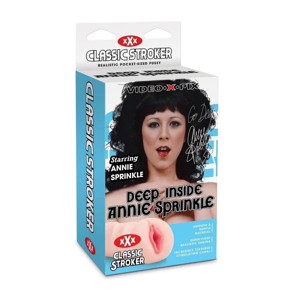 Classic Annie Sprinkle Pussy Stroker - Vanilla