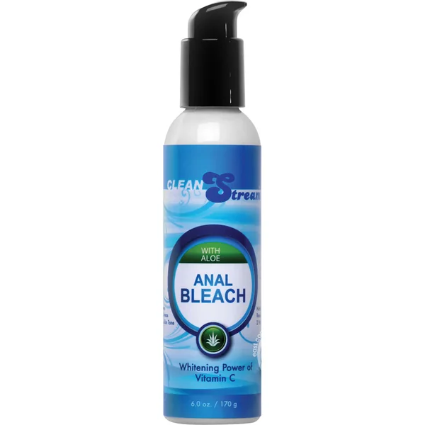 CleanStream Anal Bleach with Vitamin C and Aloe 6oz - Blue