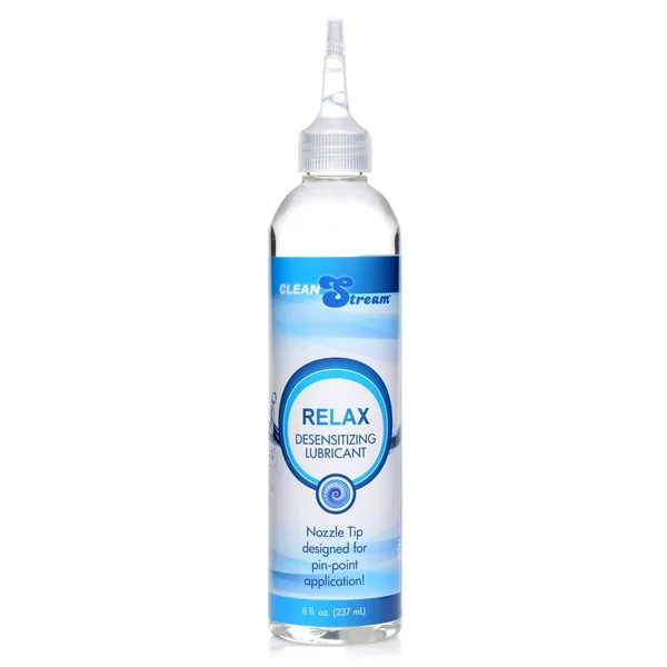 CleanStream Relax Desensitizing Anal Lube with Dispensing Tip 8oz