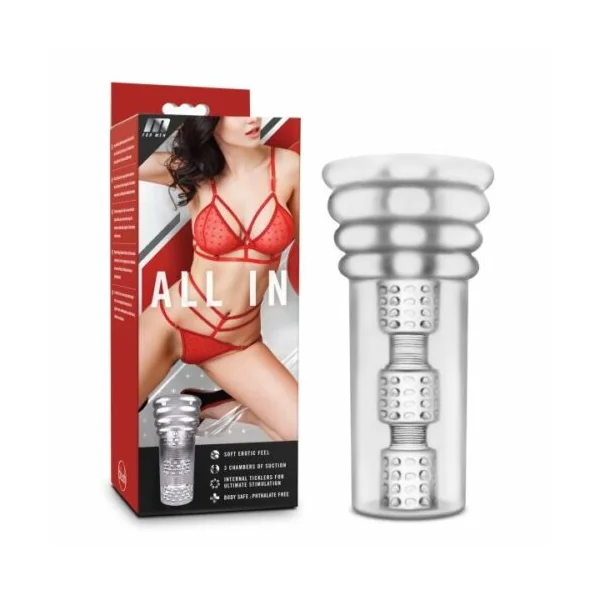 Clear Penis Cock Stroker Masturbator