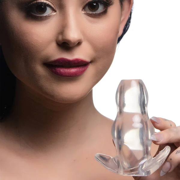 Clear View Hollow Anal Plug