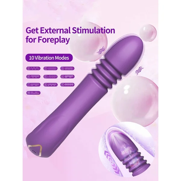 Clitoris G-spot Vibrator- Clitoral Stimulator With 10 Vibration Settings Adult- Female Sex- Toys Dildo