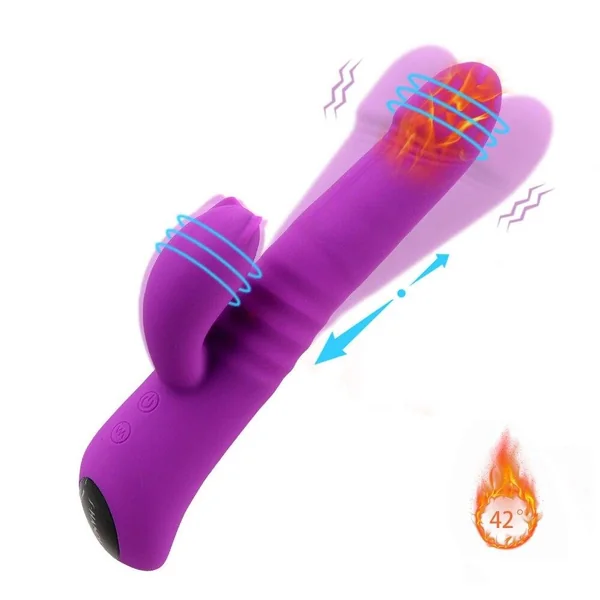 Clitoris Stimulator Female Masturbator Rabbit Vibrators Sex Toys For Women Heat Dildos Anal Plug Couples Foreplay Tools Machine