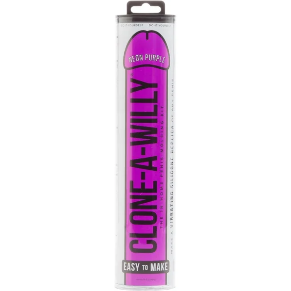 Clone-A-Willy DIY Vibrating Dildo Kit Neon Purple