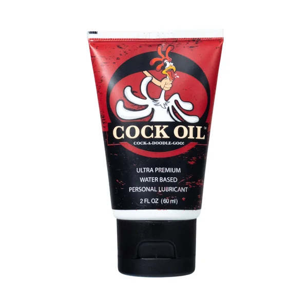 COCK OIL Ultra Premium WATER BASED Lubricant - 2 OZ TUBE