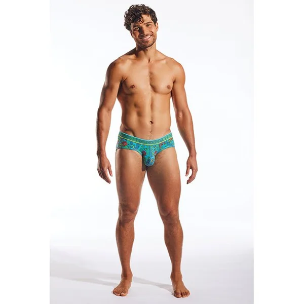 Cocksox Contour Pouch Sports Brief - Multi-Color Tiki MD