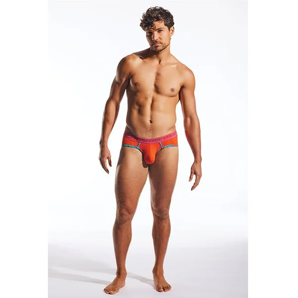 Cocksox Contour Pouch Sports Brief - Sunset Orange LG
