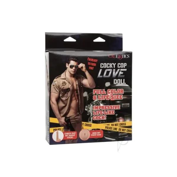 Cocky Cop Love Doll – Vanilla Blowup Sex Doll for Adults
