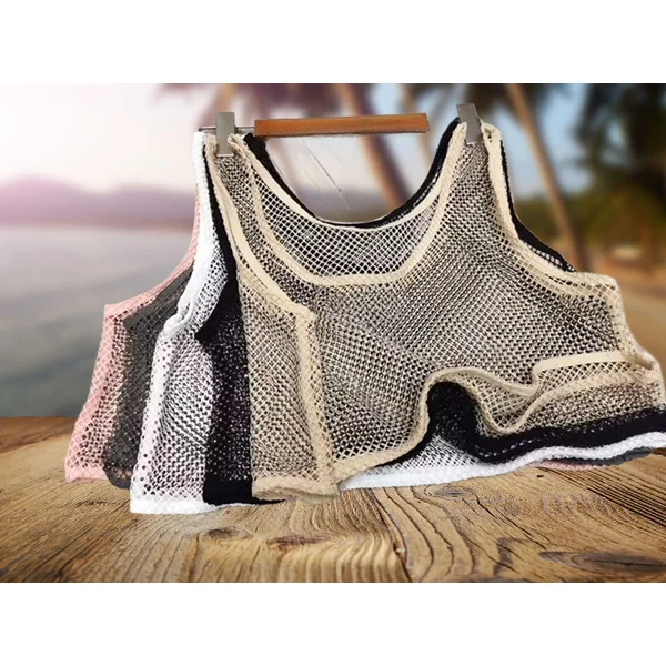 COLOR RHINESTONE CROPPED TANK TOP - OS