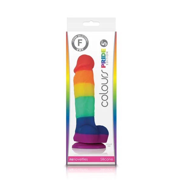 Colours Pride Edition 5″ Rainbow Dildo
