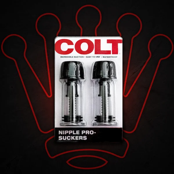 COLT NIPPLE PRO SUCKERS – BLACK OR RED