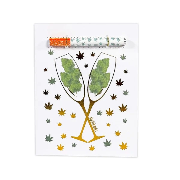 Congrats Champagne One Hitter Kard