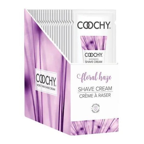 Coochy Shave Cream Floral Haze 24pc Foil Display