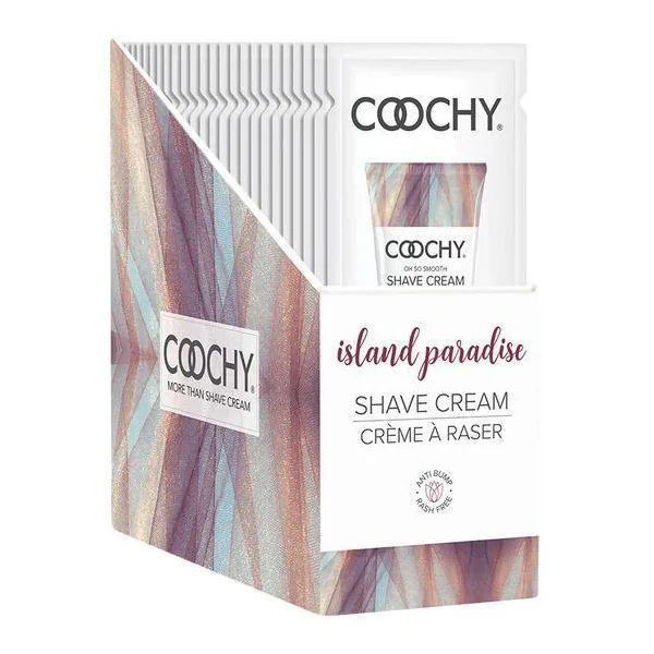 Coochy Shave Cream Island Paradise 24pc Foil
