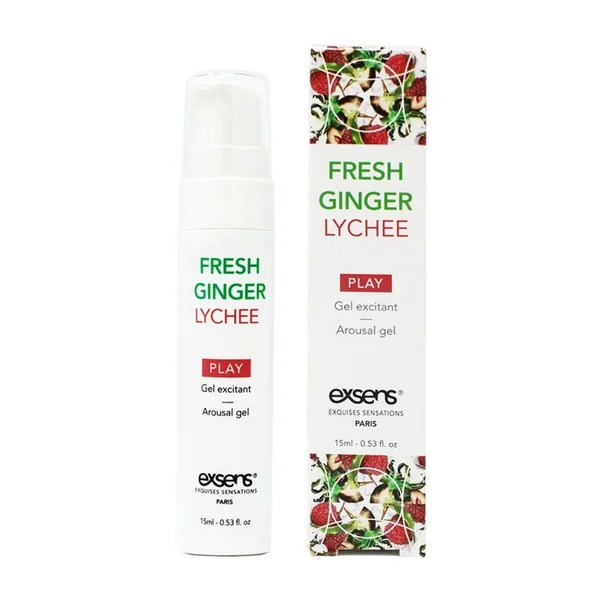 Cooling Stimulation Gel Fresh Ginger Lychee 15 ml