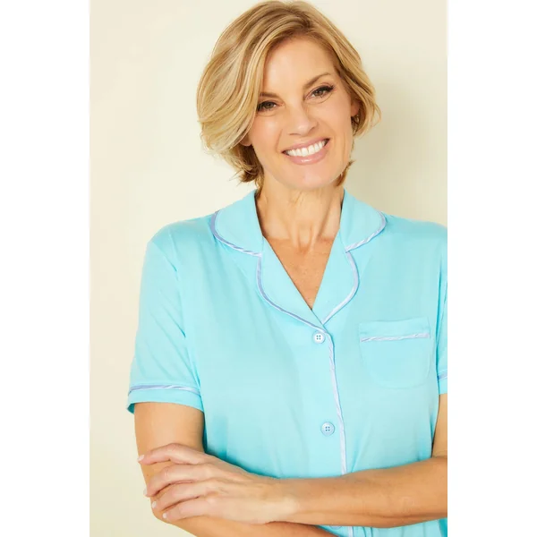 Cosabella Bella Pima Short Sleeve Pajama Top