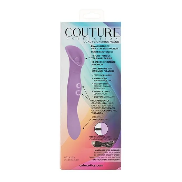 Couture Dual Flickering Wand - Purple