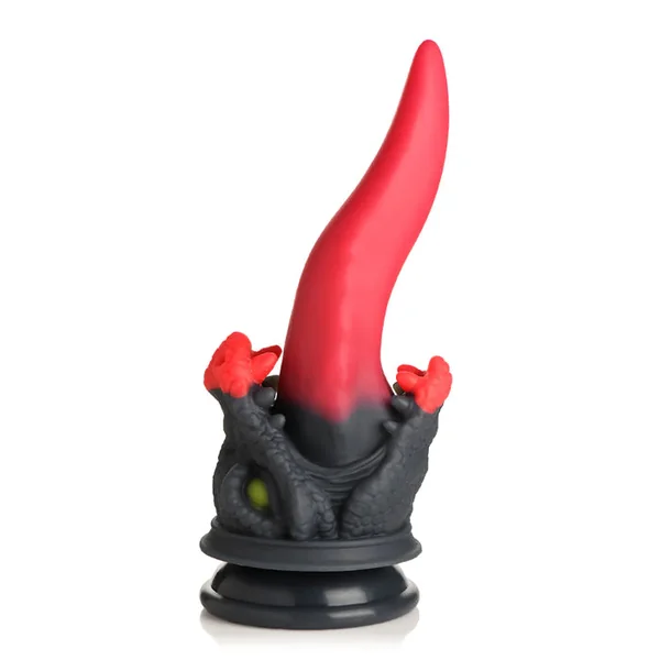 Creature Cocks Dragon Roar Silicone Dragon Tongue Fantasy Shaped Harnessable Dildo With Suction Cup