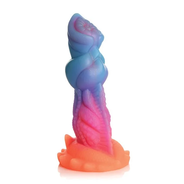 Creature Cocks Glow-in-the-Dark Aqua-Cock Silicone Dildo