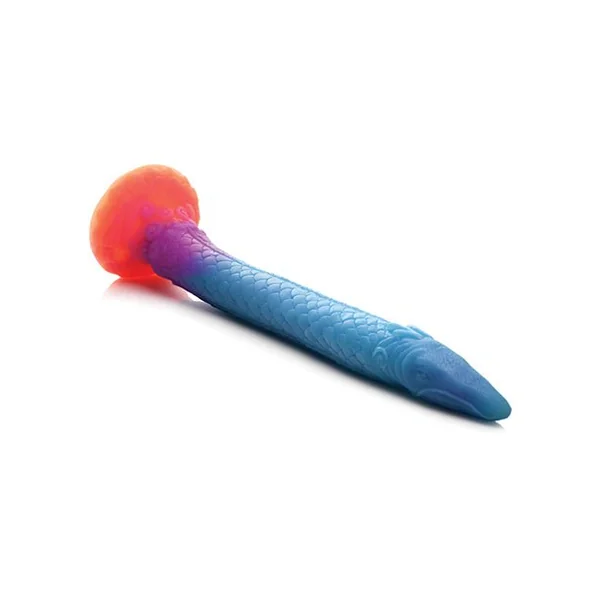 Creature Cocks Makara Silicone Snake Dildo - Glow In The Dark