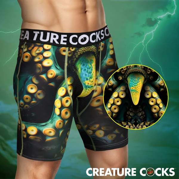 Creature Cocks Monstropus Boxer Shorts