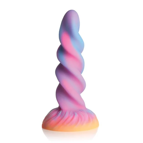 Creature Cocks Moon Rider Unicorn Dildo - Glow In The Dark