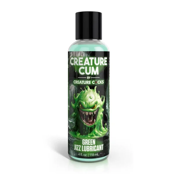 Creature Cum Green Unscented Jizz Water Based Lubricant