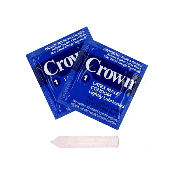 Crown Super Thin & Sensitive Condom Bulk - 6 Pack