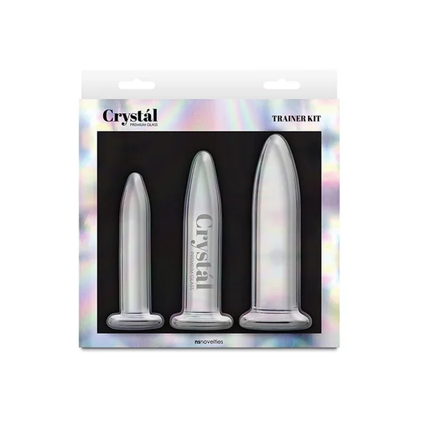 Crystal Anal Trainer Kit - Clear 3 pc Set