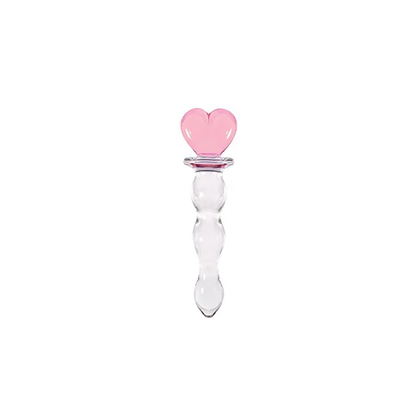 Crystal Heart of Glass Dildo
