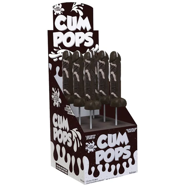 Cum Cock Pops Dark Chocolate Flavored Dp