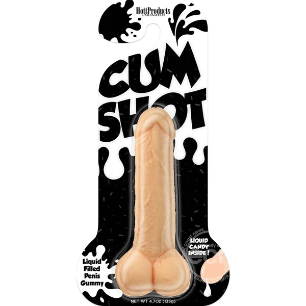 Cum Shot Liquid Candy Filled Gummy Pecker