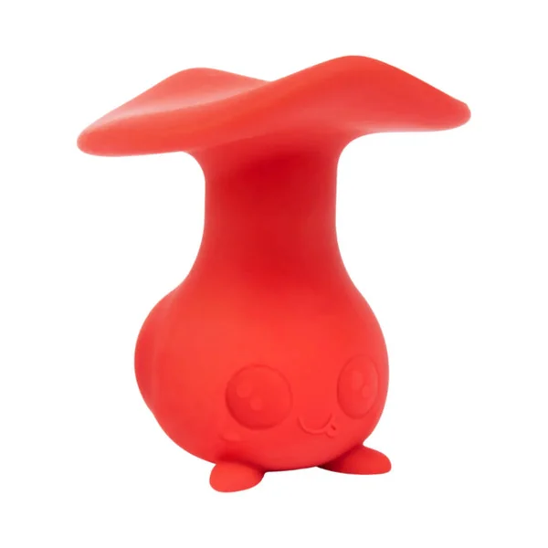 Cute Little Fuckers Morrie Mushroom Shaped Silicone Rechargeable Vibe With Ergonomic Finger Fin