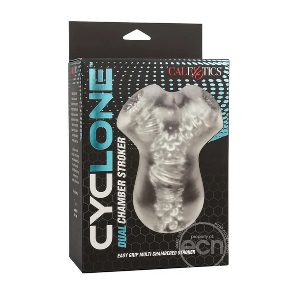 Cyclone Dual Chamber Stroker - Clear