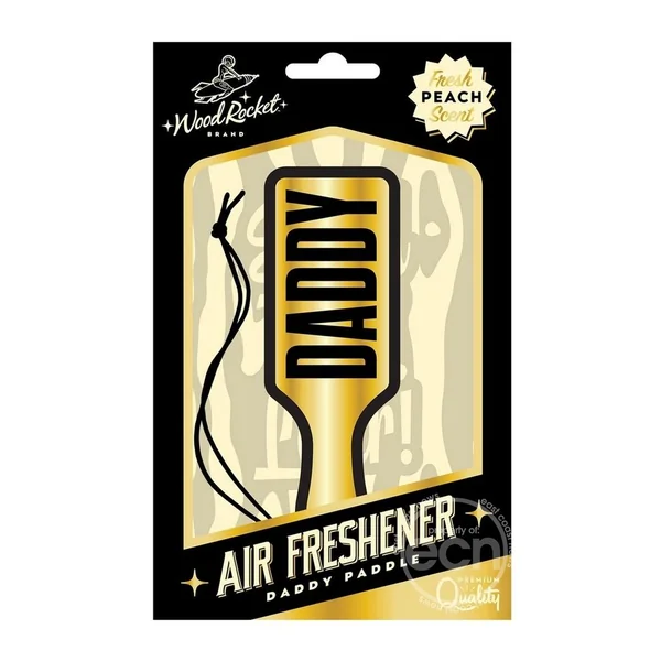 Daddy Paddle Air Freshener - Yellow/Black