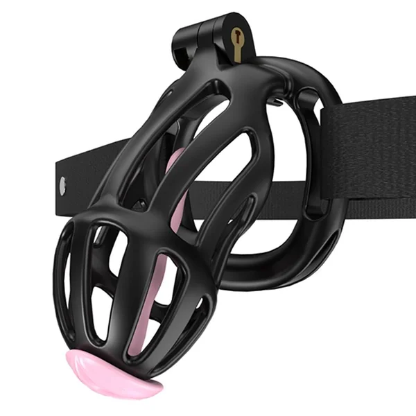 Damian - Chastity Cage With Belt