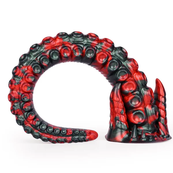 DavyDongs - 17.5 Inch Tentacle Dildo - Long Anal Dildo