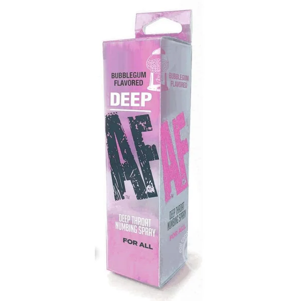 Deep AF Deep Throat Numbing Spray 1oz - Bubblegum