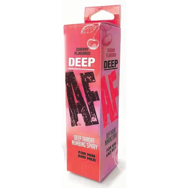 Deep AF Deep Throat Numbing Spray 1oz - Cherry